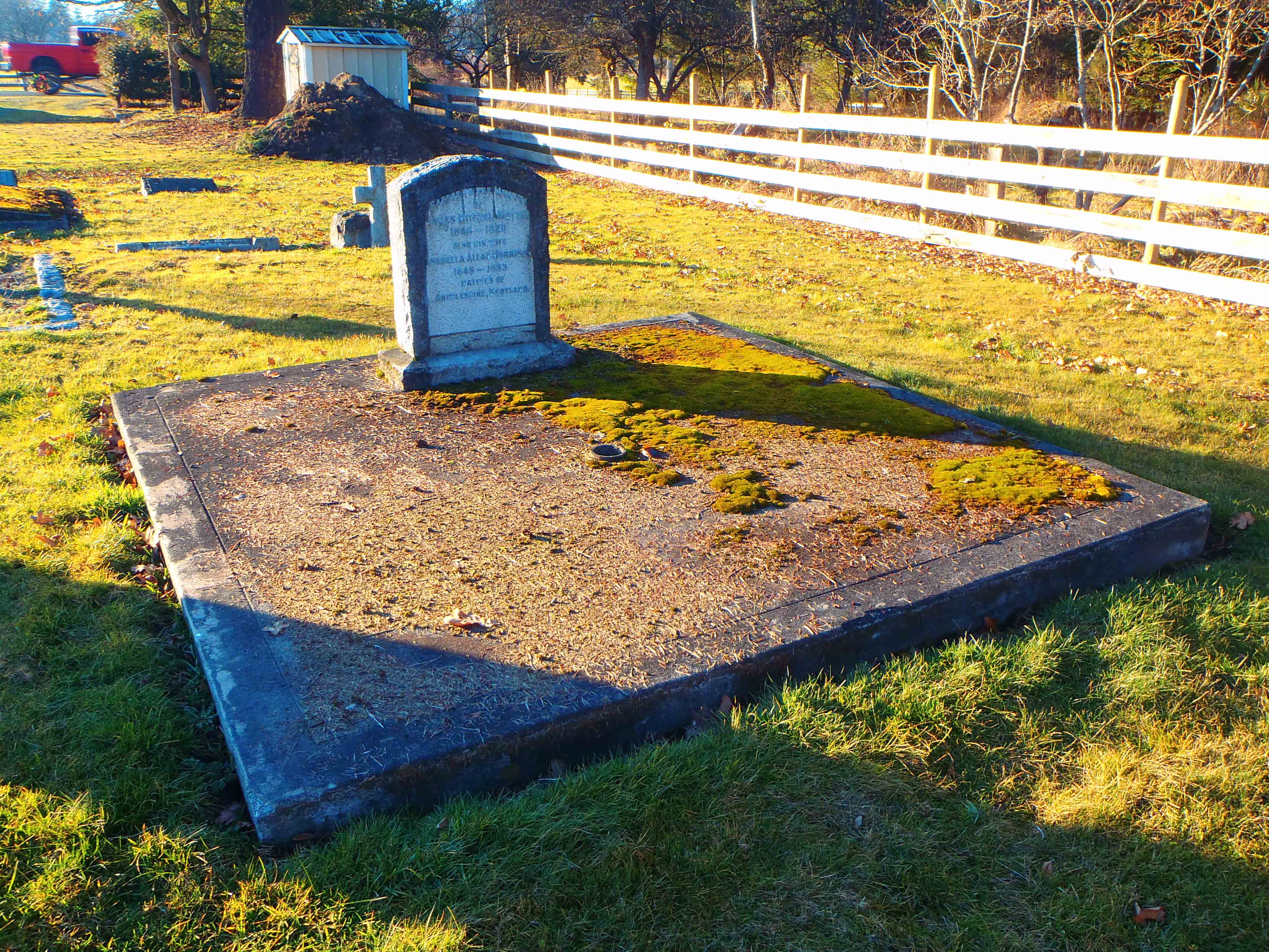 James Mitchell Mutter tomb, Saint Mary's Somenos Anglican Cemetery